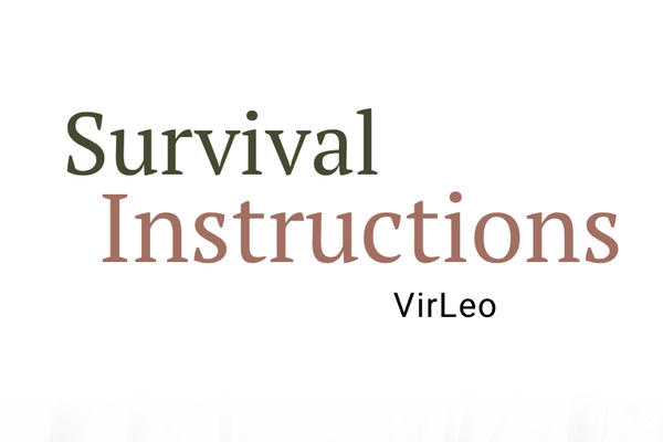 Survival instructions