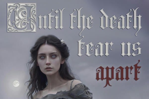 𝖀𝖓𝖙𝖎𝖑 𝖙𝖍𝖊 𝖉𝖊𝖆𝖙𝖍 𝖙𝖊𝖆𝖗 𝖚𝖘 𝖆𝖕𝖆𝖗𝖙 | Пока смерть не разорвет нас на части